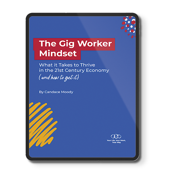 The Gig Worker Mindset on an iPad
